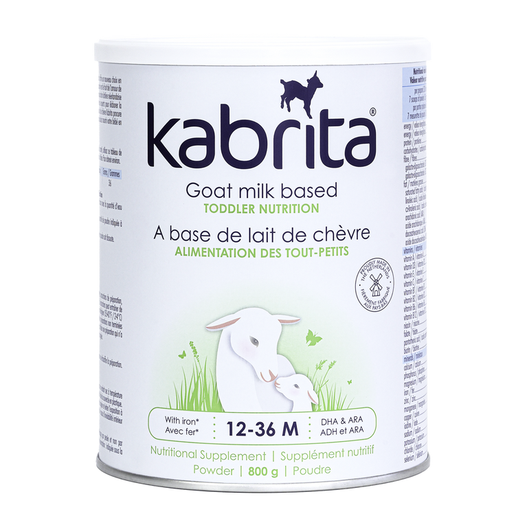 Goat Milk-Based Toddler Nutrition