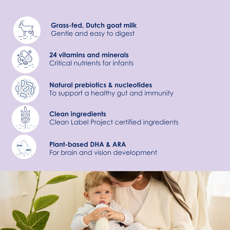 Goat Milk-Based Toddler Nutrition