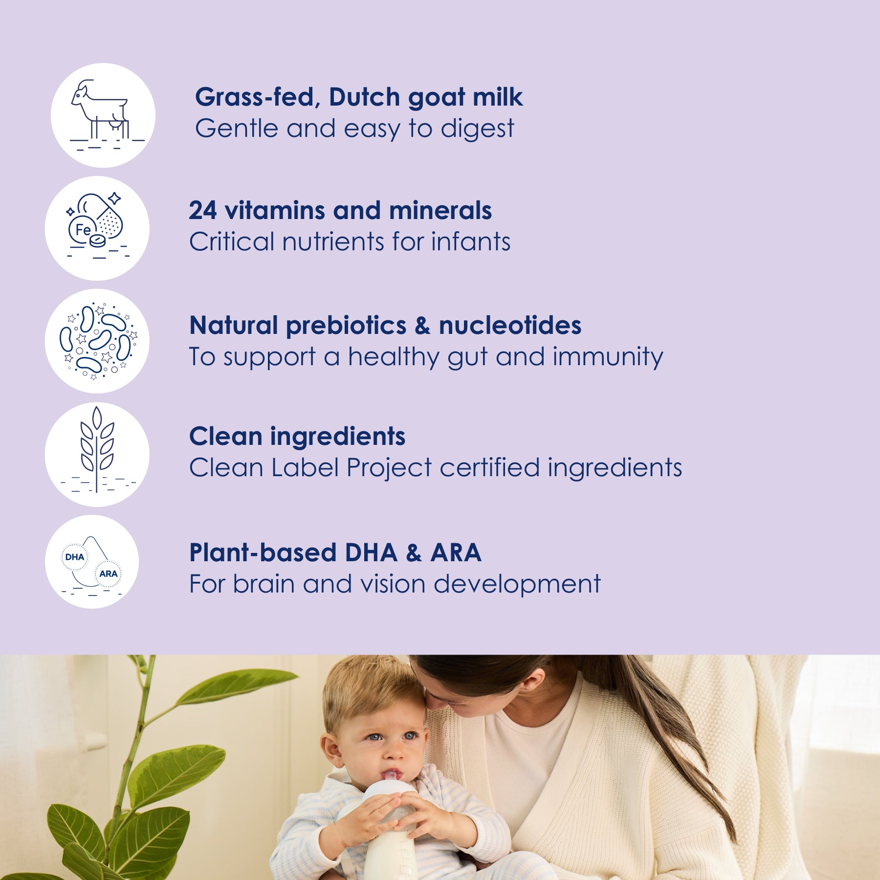 Goat Milk-Based Toddler Nutrition